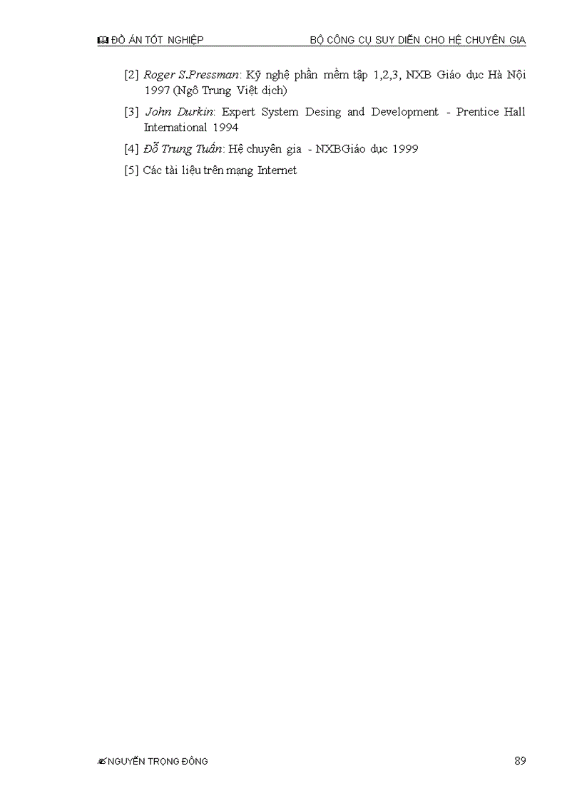 image for page Ứng dụng công nghệ phần mềm trong bài toán hệ chuyên gia Giải quyết các bài toán hệ chuyên gia dựa trên các quy trình công nghệ phần mềm