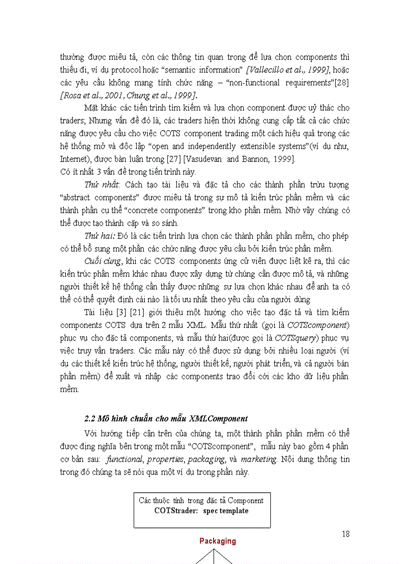 image for page Những giải pháp cải thiện quy trình tự động hoá tìm kiếm lựa chọn thành phần phần mềm từ kho dữ liệu trong công nghệ phát triển phần mềm hướng thành phần