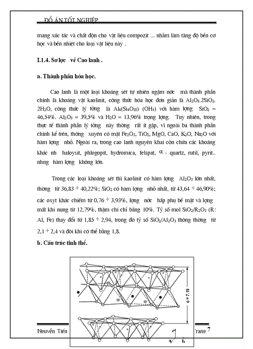 image for page Thành phần và cấu trúc của khoáng sét tự nhiên