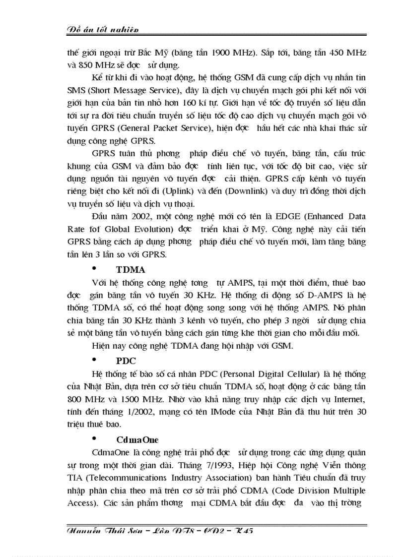 image for page Công nghệ CDMA