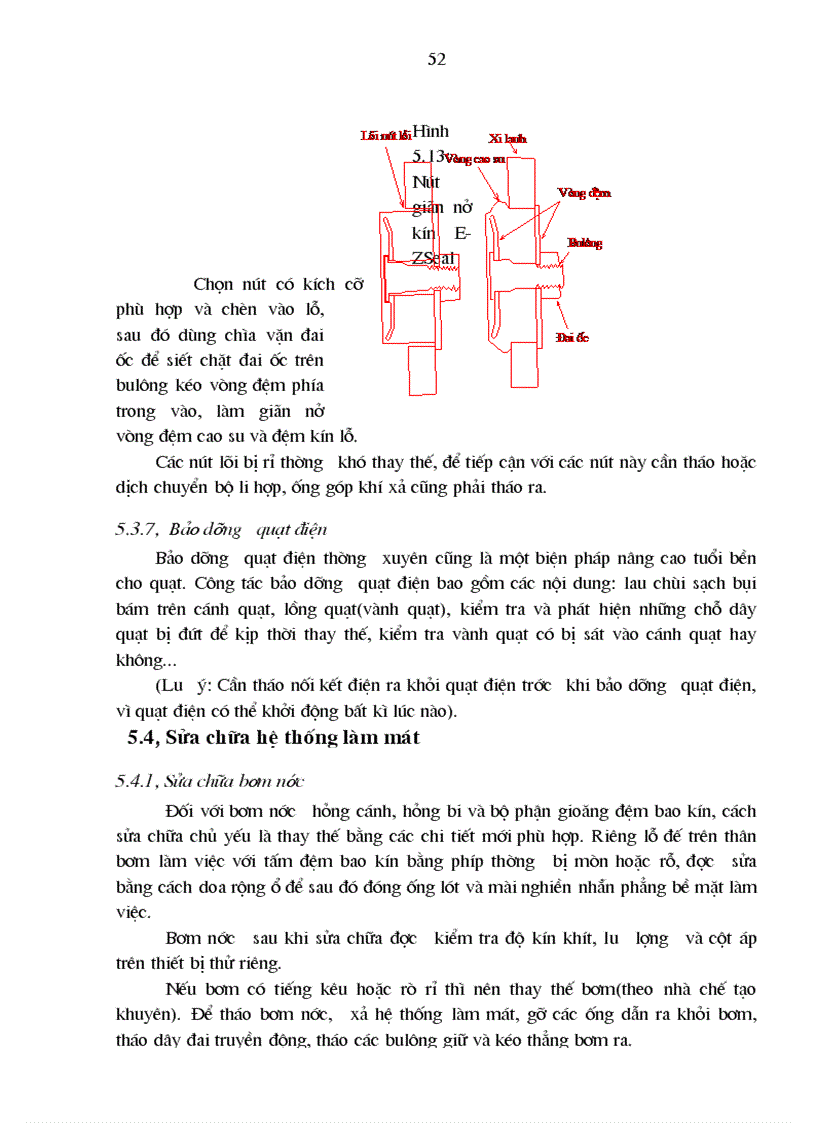 image for page Nghiên cứu khai thác bảo dưỡng sửa chữa hệ thống làm mát trên xe toyota camry 3 0V