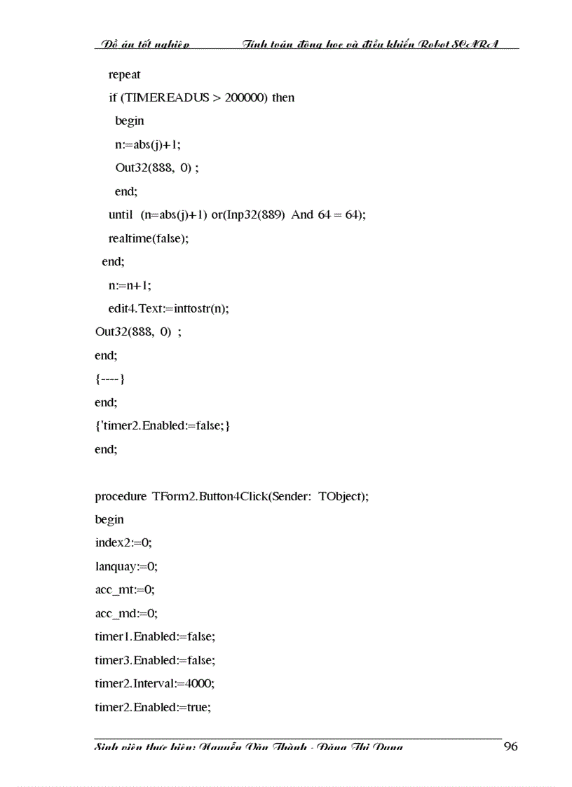 image for page Bài toán động học của robot