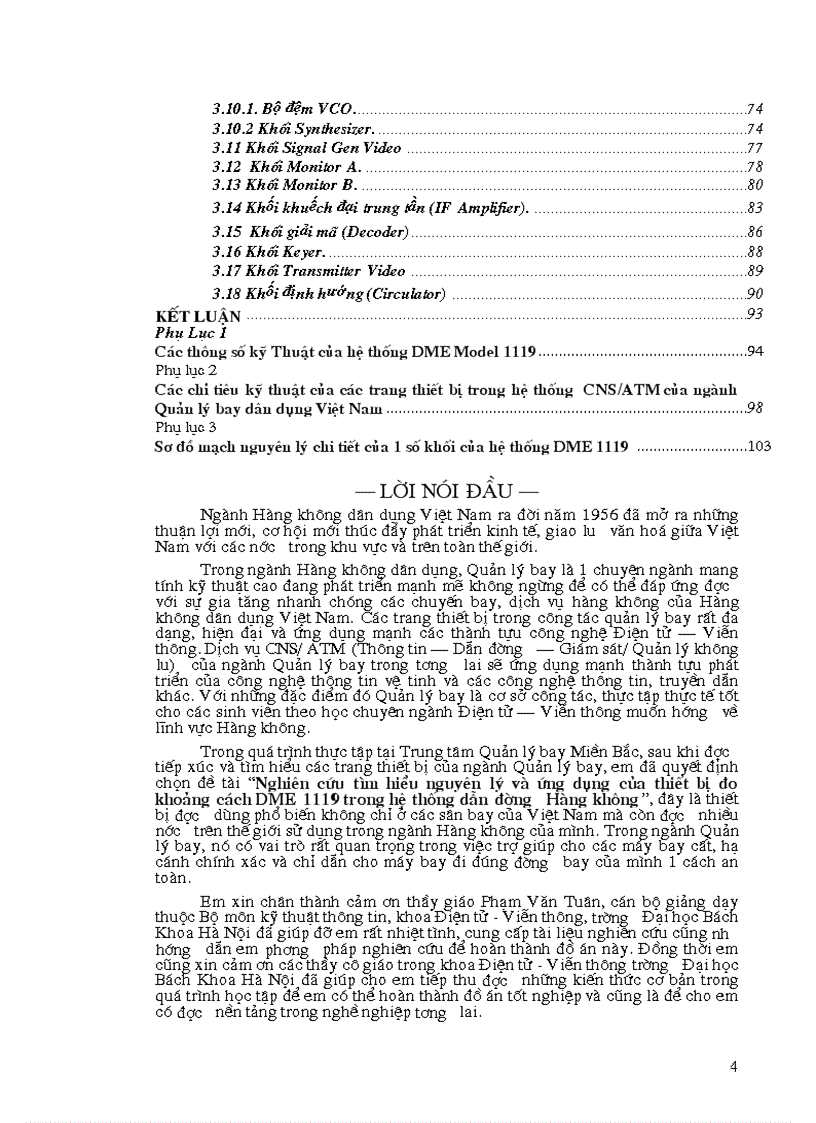 image for page Nghiên cứu tìm hiểu nguyên lý và ứng dụng của thiết bị đo khoảng cách DME 1119 trong hệ thống dẫn đường Hàng không