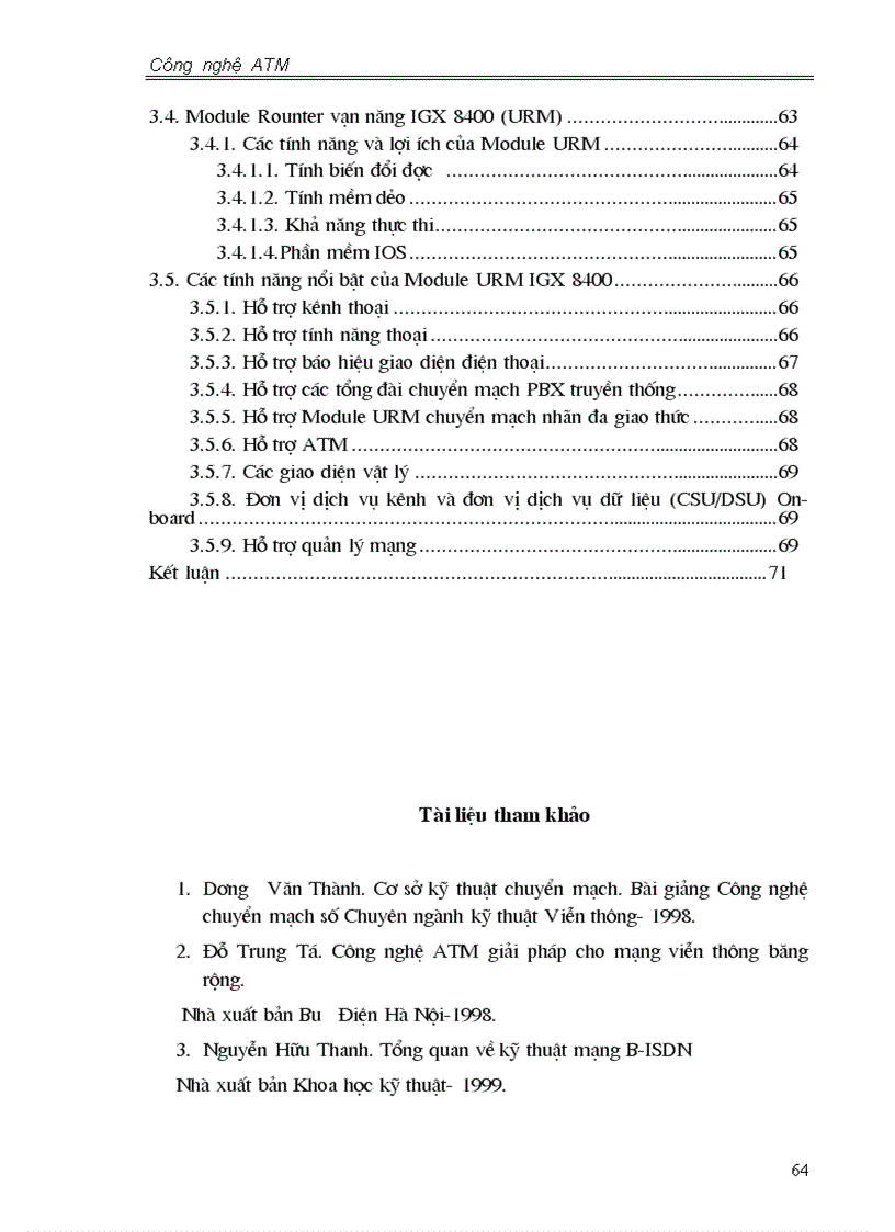 image for page Nghiên cứu tìm hiểu cấu trúc hệ thống mạng đường trục ứng dụng công nghệ ATM
