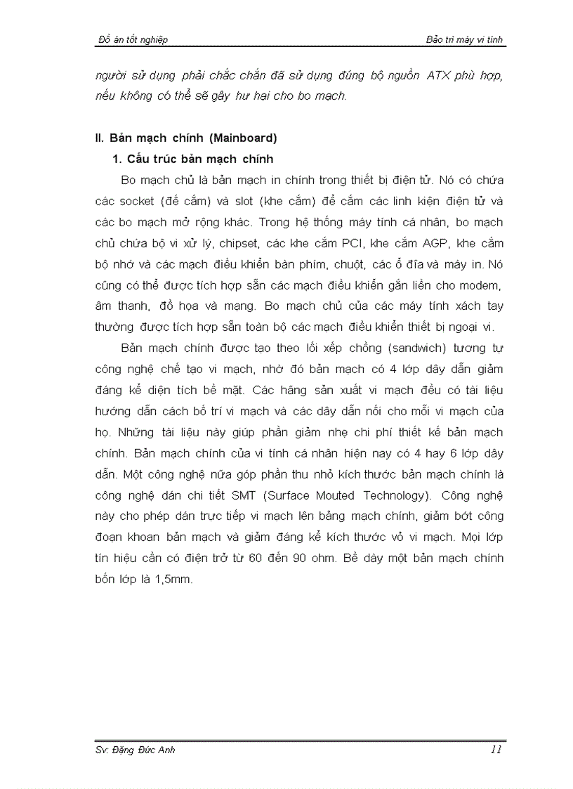 image for page Bảo trì máy vi tính