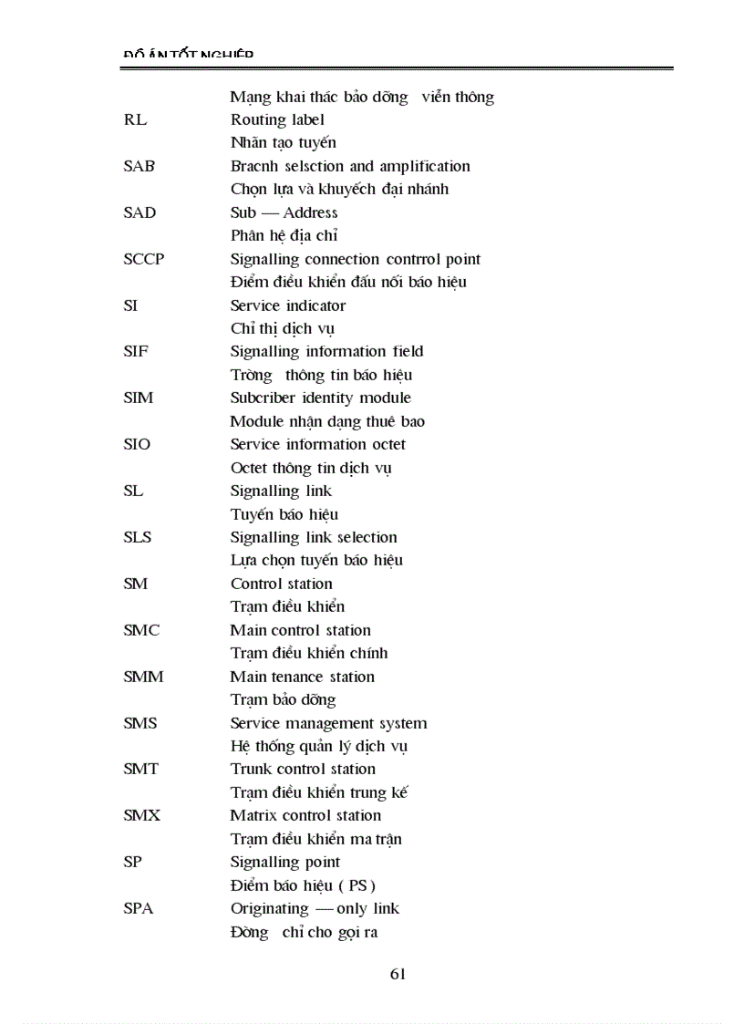 image for page Ứng dụng báo hiệu số 7 trong tổng đài Alcatel 1000 e10B 1