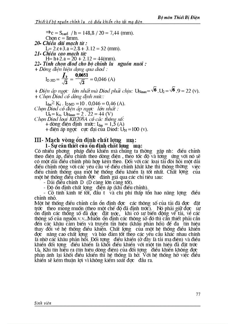 image for page Thiết kế bộ nguồn chỉnh lưu có điều khiển cho tải mạ điện 1