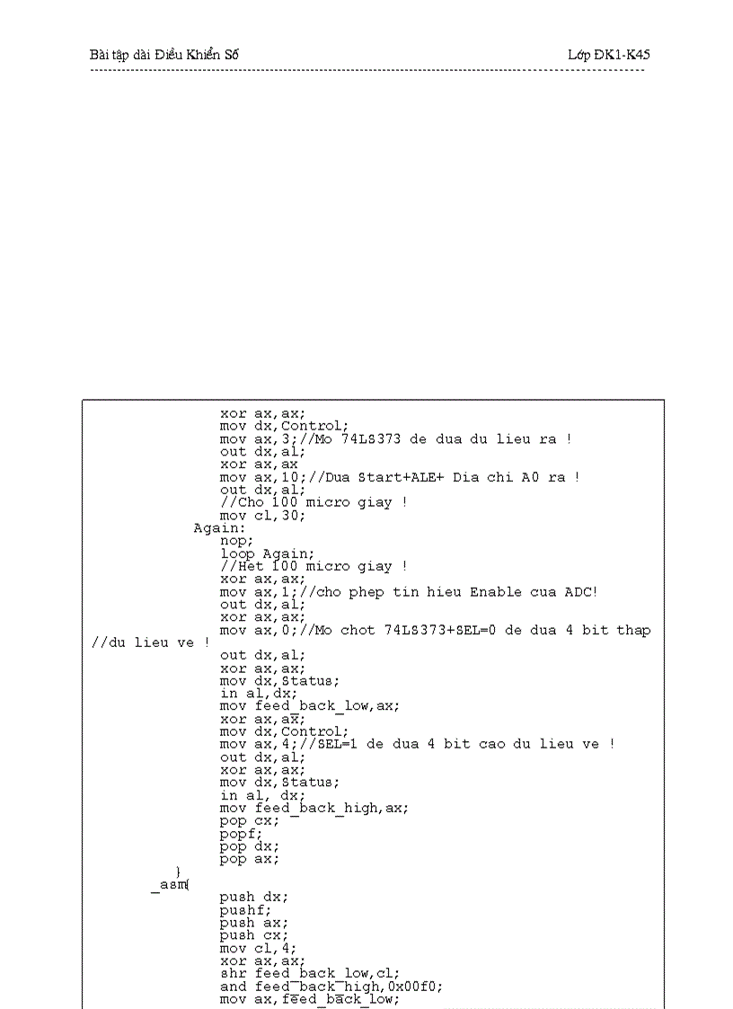 image for page Phân tích hệ thống điều khiển số