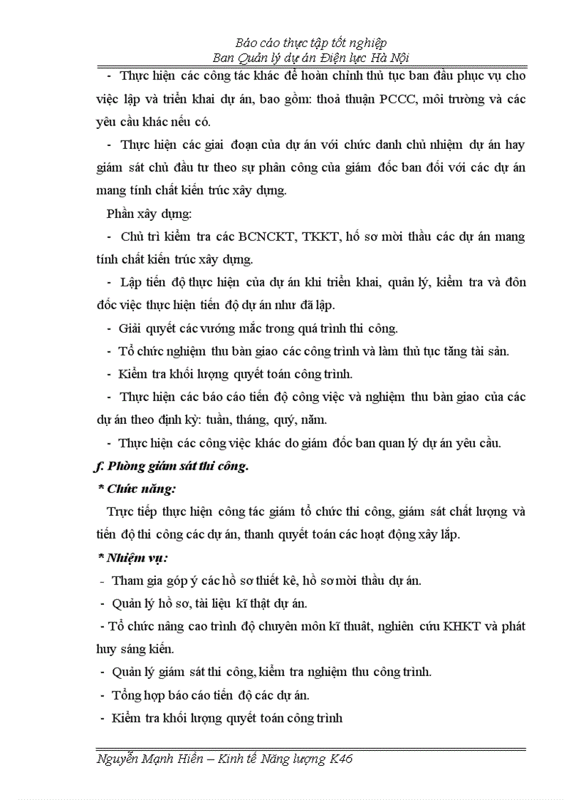 image for page Phân tích Dự án đầu tư Xây dựng trạm biến áp 110kV Mỹ đình