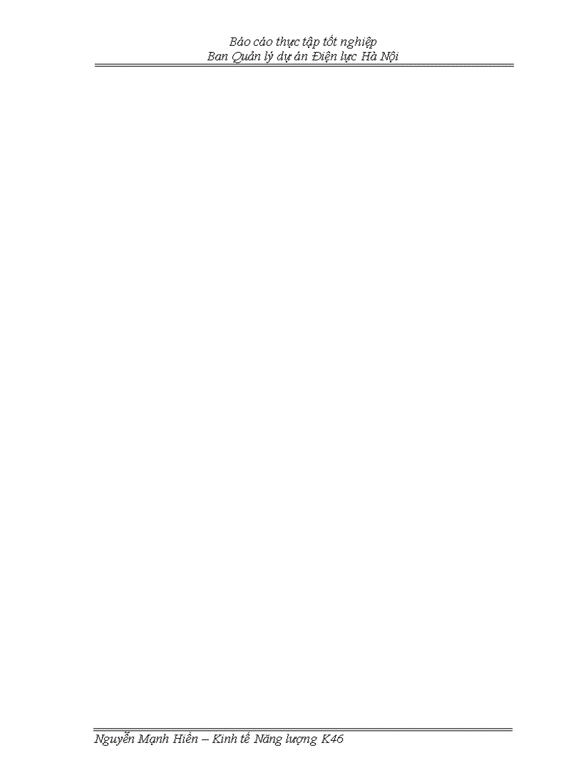 image for page Phân tích Dự án đầu tư Xây dựng trạm biến áp 110kV Mỹ đình