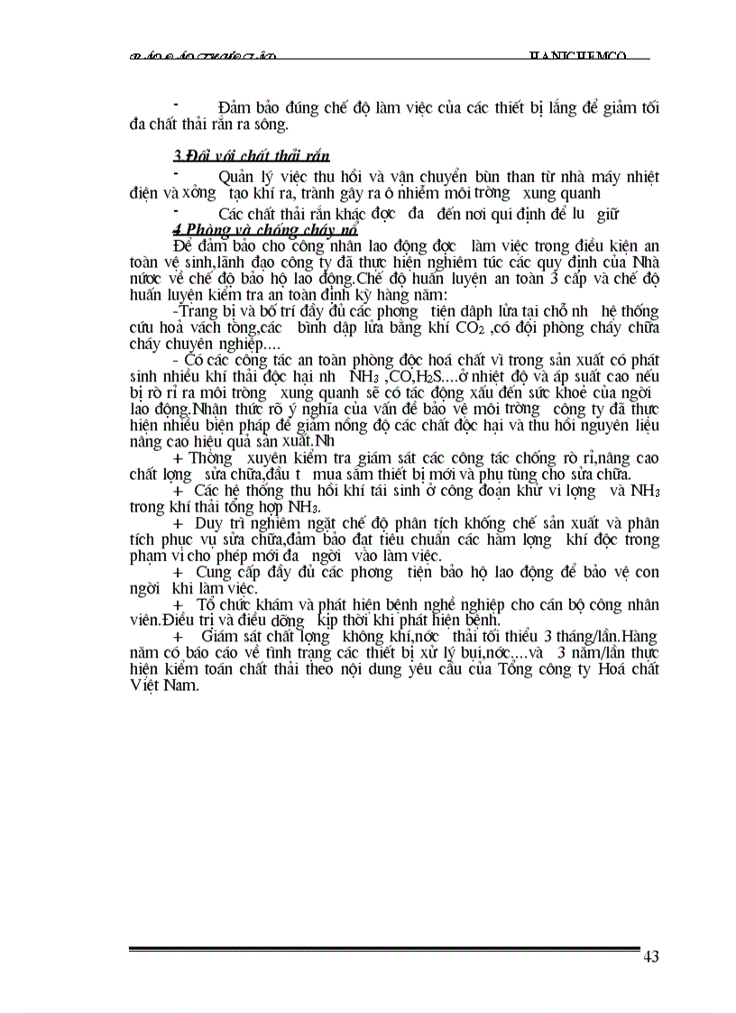 image for page Công nghệ sản xuất urê đi từ khí hóa than tại Công ty Phân đạm Hóa chất Hà Bắc