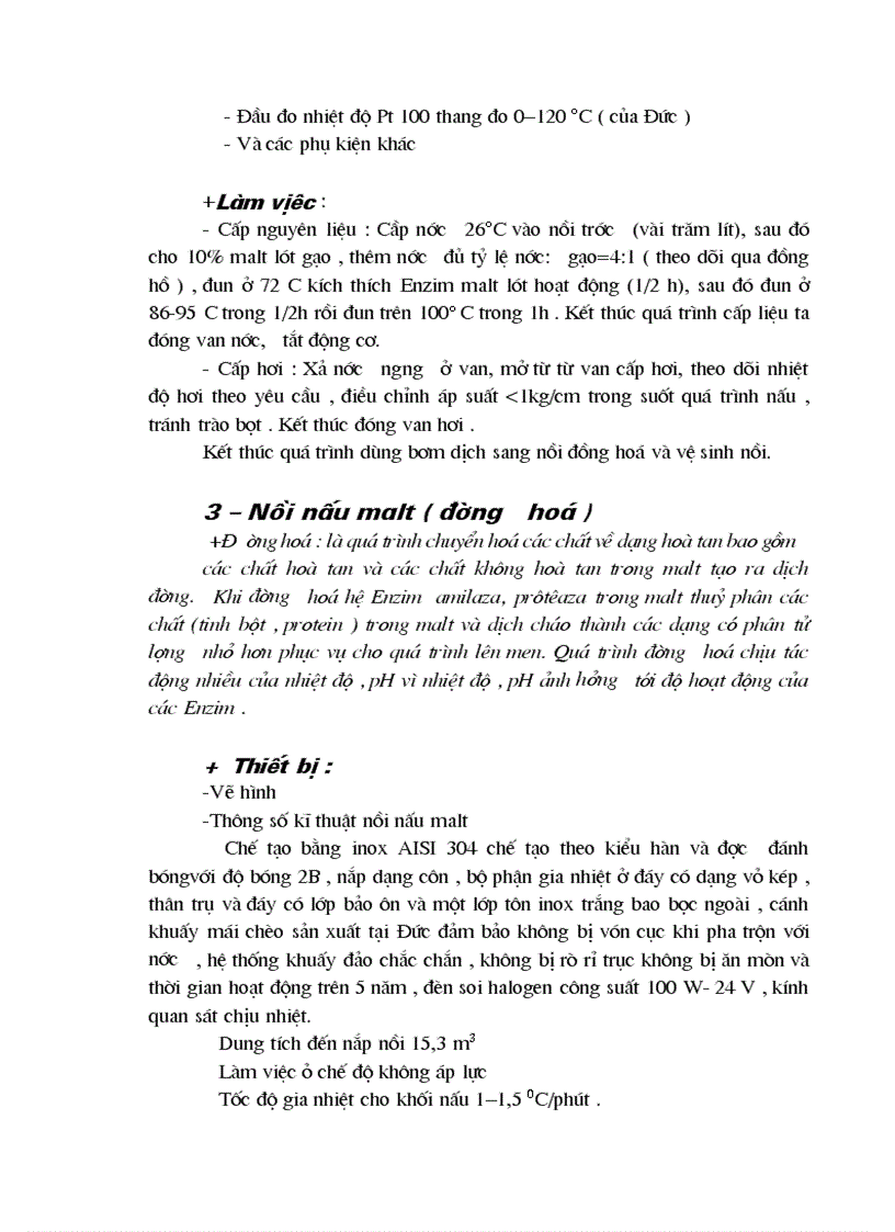 image for page Quy trình công nghệ sản xuất bia tại nhà máy Liên hiệp thực phẩm Hà Đông