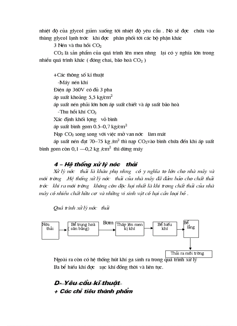 image for page Quy trình công nghệ sản xuất bia tại nhà máy Liên hiệp thực phẩm Hà Đông
