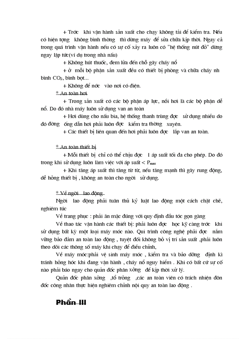 image for page Quy trình công nghệ sản xuất bia tại nhà máy Liên hiệp thực phẩm Hà Đông