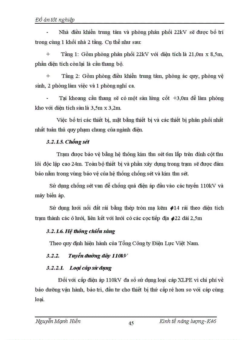 image for page Phân tích đánh giá hiệu quả dự án đầu tư xây dựng trạm biến áp 110kV Mỹ Đình