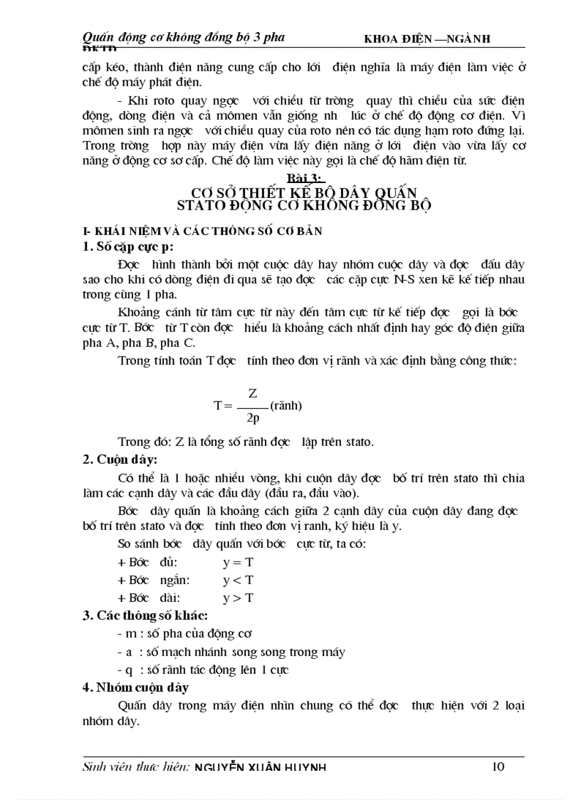 image for page Quấn động cơ không đồng bộ pha