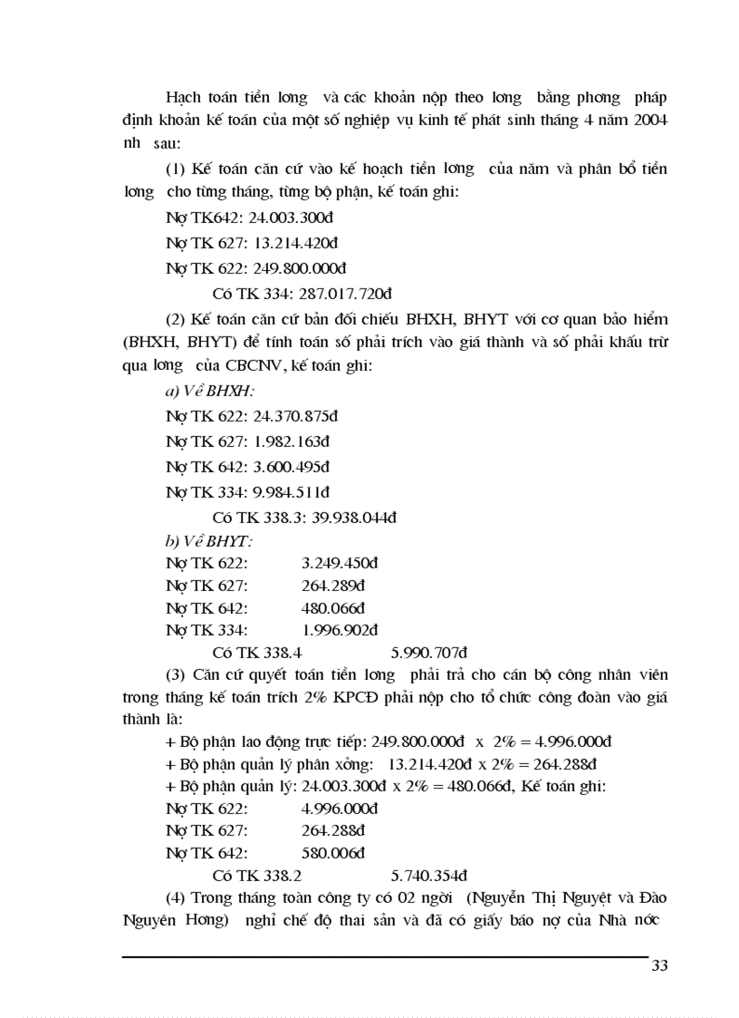 image for page Hạch toán tiền lương và các khoản trích theo lương tại Công ty cổ phần xây dựng công trình