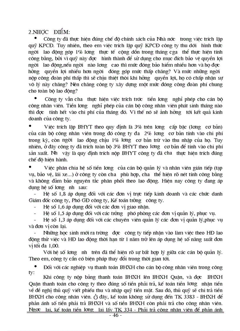 image for page Thực trạng về kế toán tiền lương và các khoản trích theo lương tại công ty XNK và hợp tác quốc tế Coalimex 1