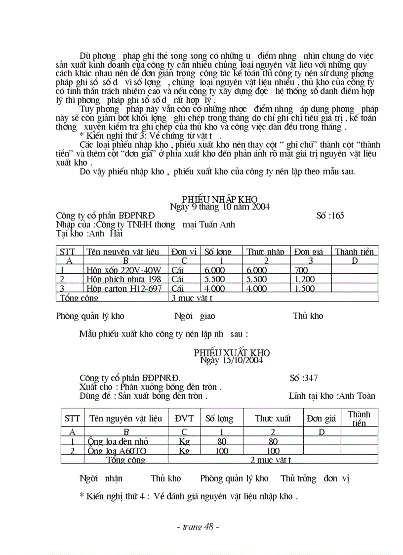 image for page Thực trạng tổ chức công tác kế toán nguyên vật tại công ty bóng đèn phích nước rạng đông