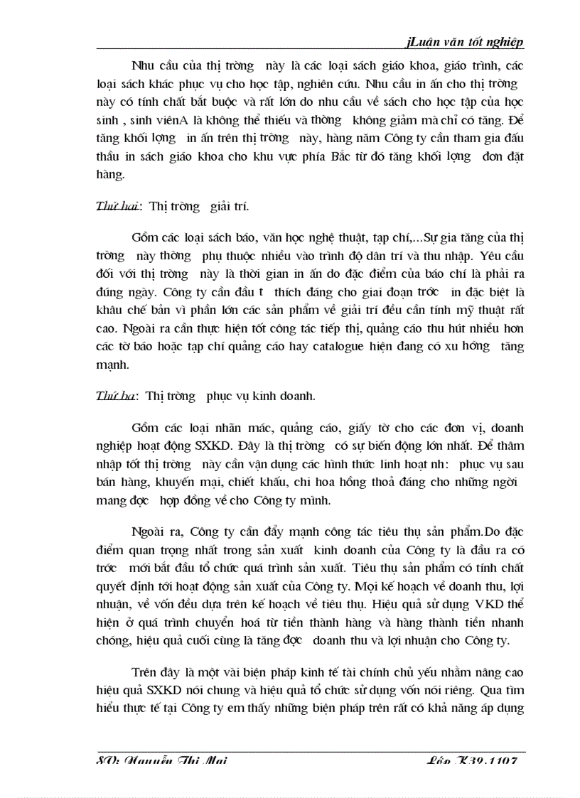 image for page Một số biện pháp nhằm nâng cao hiệu quả sử dụng vốn sản xuất kinh doanh ở Công ty TNHH In Thương mại và Xây dựng Nhật Quang