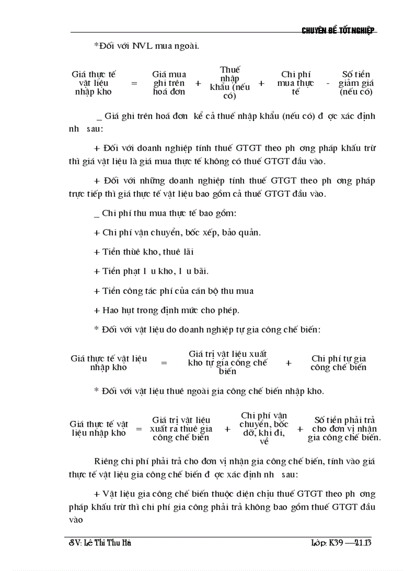 image for page Kế toán nguyên vật liệu tại Công ty Cổ phần Đầu tơ và Phát triển HUD 1