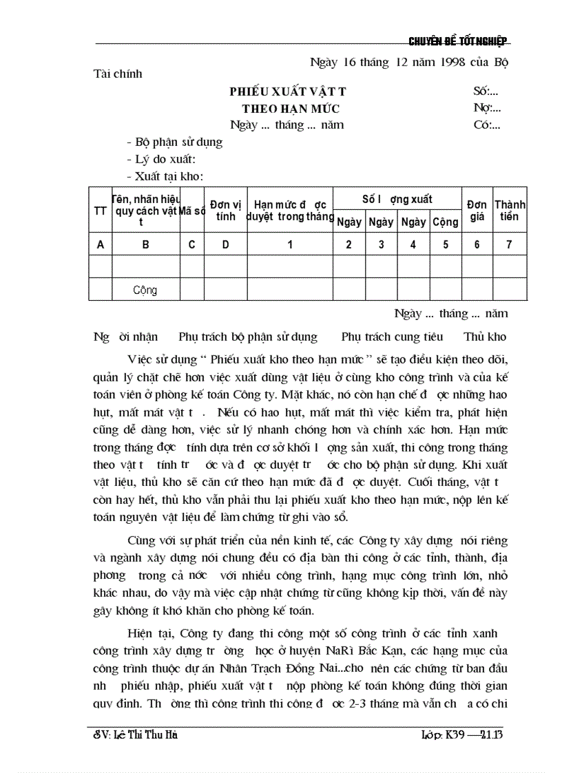 image for page Kế toán nguyên vật liệu tại Công ty Cổ phần Đầu tơ và Phát triển HUD 1