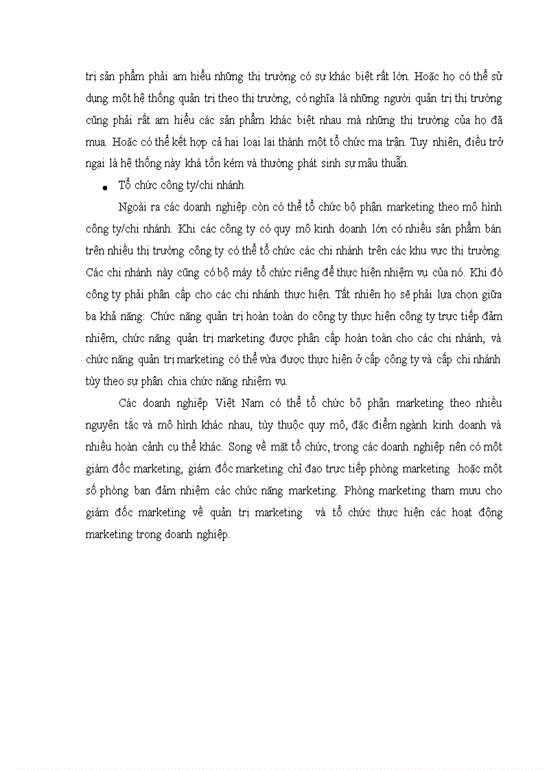 image for page Phát triển cơ cấu tổ chức hoạt động marketing của công ty TNHH sản xuất và thương mại thể thao Pronex