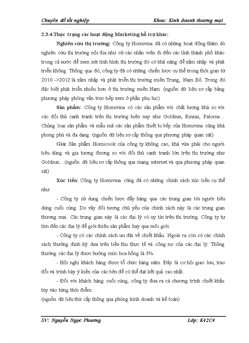 image for page Giải pháp kênh phân phối nhằm phát triển thị trường nội địa sản phẩm thiết bị nhà bếp của công ty Homivina