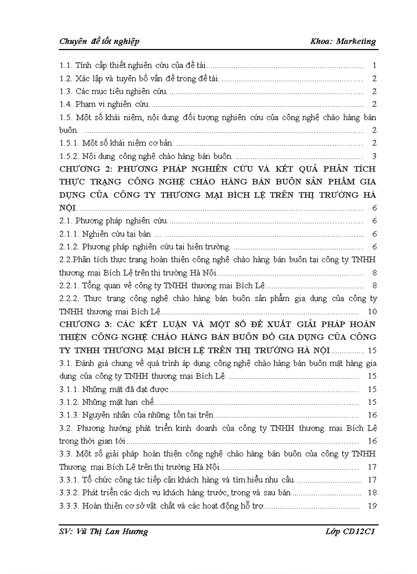 image for page Hoàn thiện công nghệ chào hàng bán buôn đồ gia dụng của công ty TNHH thương mại Bích Lệ trên thị trường Hà Nội 1