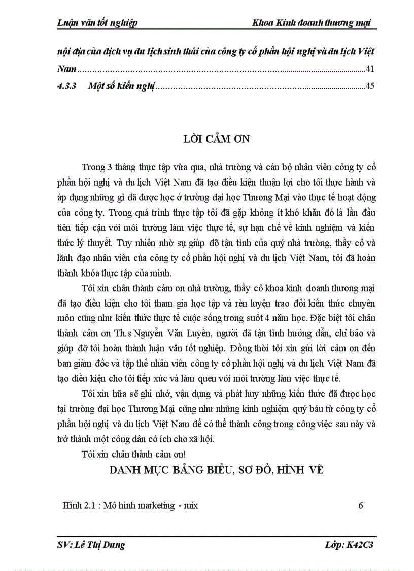 image for page Giải pháp marketing mix nhằm phát triển thị trường nội địa của dịch vụ du lịch sinh thái của công ty cổ phần hội nghị và du lịch Việt Nam