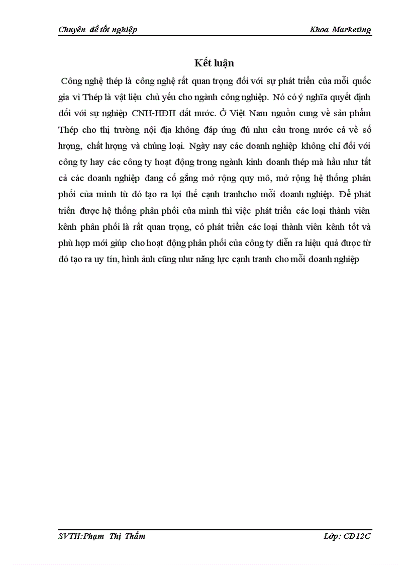 image for page Phát triển các loại thành viên kênh phân phối sản phẩm thép xây dựng của công ty TNHH Đầu Tư Thương Mại và Dịch Vụ Minh Chính trên thị trường Hà Nội