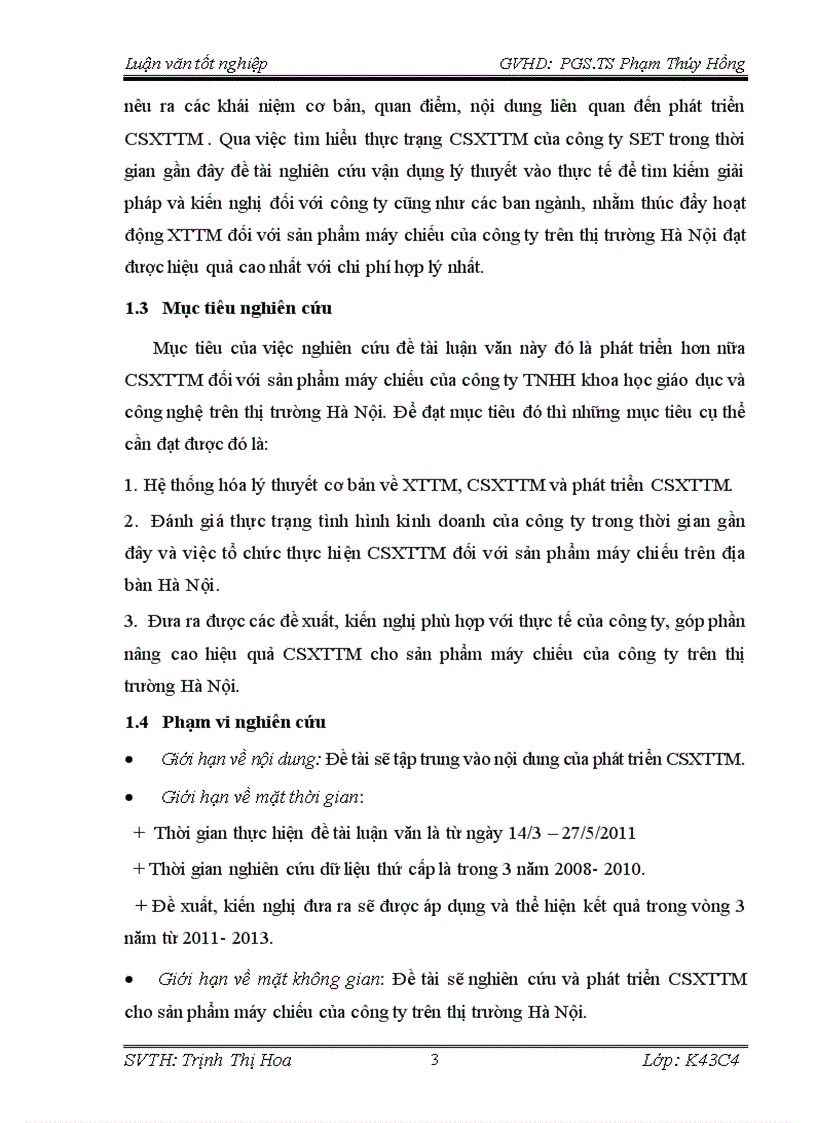 image for page Phát triển chính sách xúc tiến thương mại đối với sản phẩm máy chiếu của công ty TNHH khoa học giáo dục và công nghệ trên thị trường Hà Nội