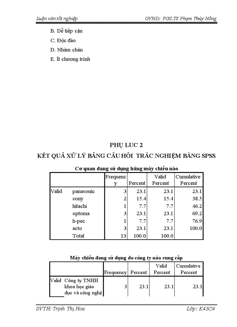 image for page Phát triển chính sách xúc tiến thương mại đối với sản phẩm máy chiếu của công ty TNHH khoa học giáo dục và công nghệ trên thị trường Hà Nội
