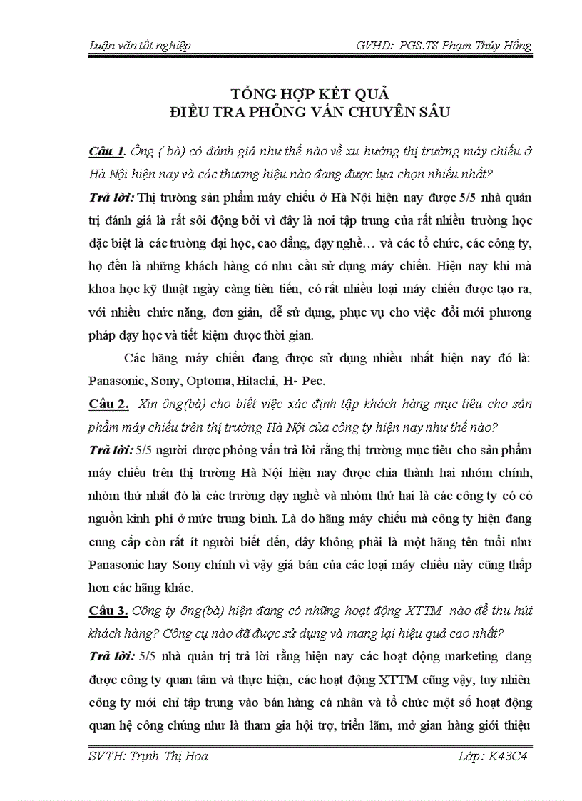 image for page Phát triển chính sách xúc tiến thương mại đối với sản phẩm máy chiếu của công ty TNHH khoa học giáo dục và công nghệ trên thị trường Hà Nội