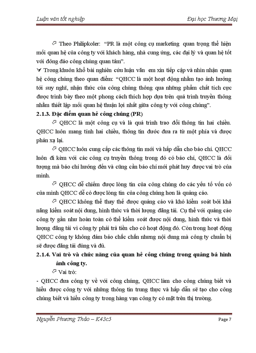 image for page Phát triển hoạt động quan hệ công chúng PR nhằm quảng bá hình ảnh của công ty cổ phần đầu tư công nghệ cao Hitec trên thị trường miền bắc