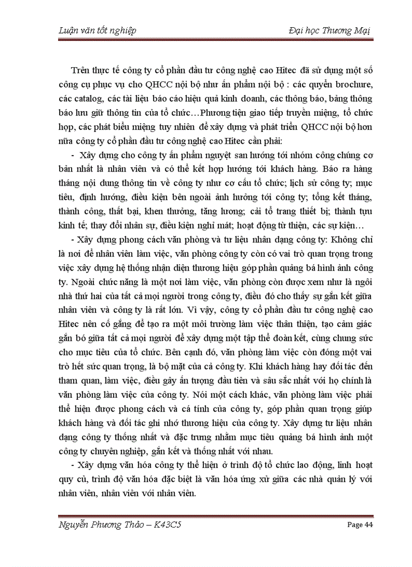 image for page Phát triển hoạt động quan hệ công chúng PR nhằm quảng bá hình ảnh của công ty cổ phần đầu tư công nghệ cao Hitec trên thị trường miền bắc 1