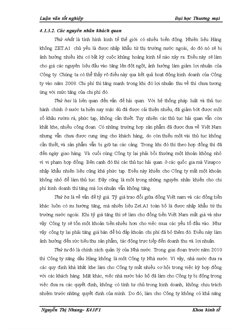 image for page Kiểm định mối quan hệ chi phí và lợi nhuận tại công ty TNHH Một thành viên Xăng dầu Hàng không Việt Nam