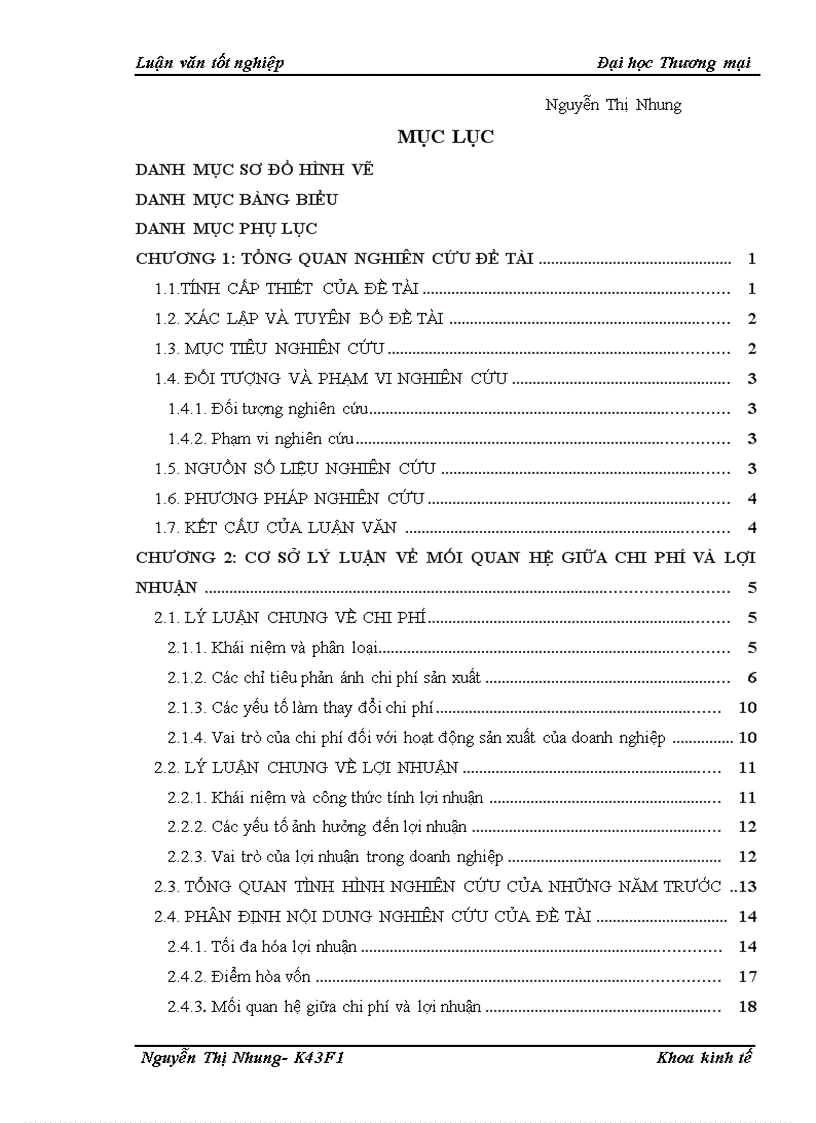 image for page Kiểm định mối quan hệ chi phí và lợi nhuận tại công ty TNHH Một thành viên Xăng dầu Hàng không Việt Nam