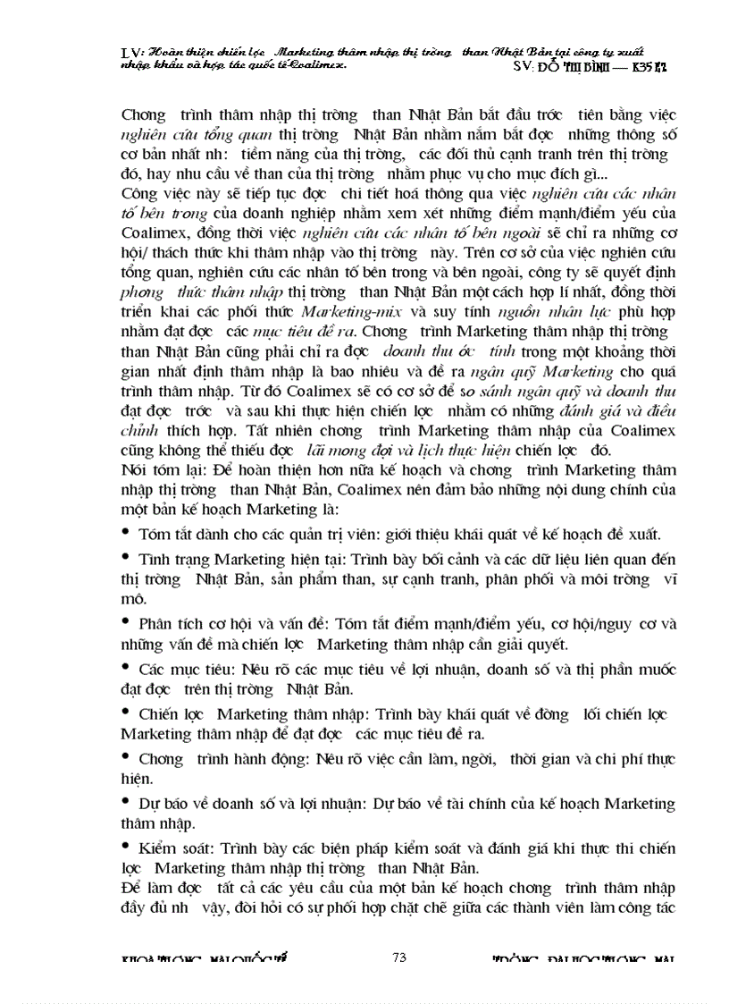 image for page Hoàn thiện chiến lược Marketing thâm nhập thị trường than Nhật Bản tại công ty xuất nhập khẩu và hợp tác quốc tế Coalimex