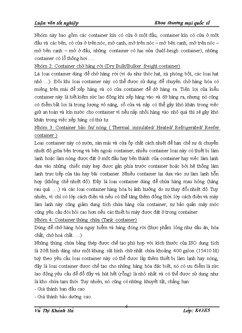 image for page Hoàn thiện quy trình giao hàng xuất khẩu bằng container vận tải đường biển tại công ty TNH Dịch Vụ Vận Tải Quốc Tế