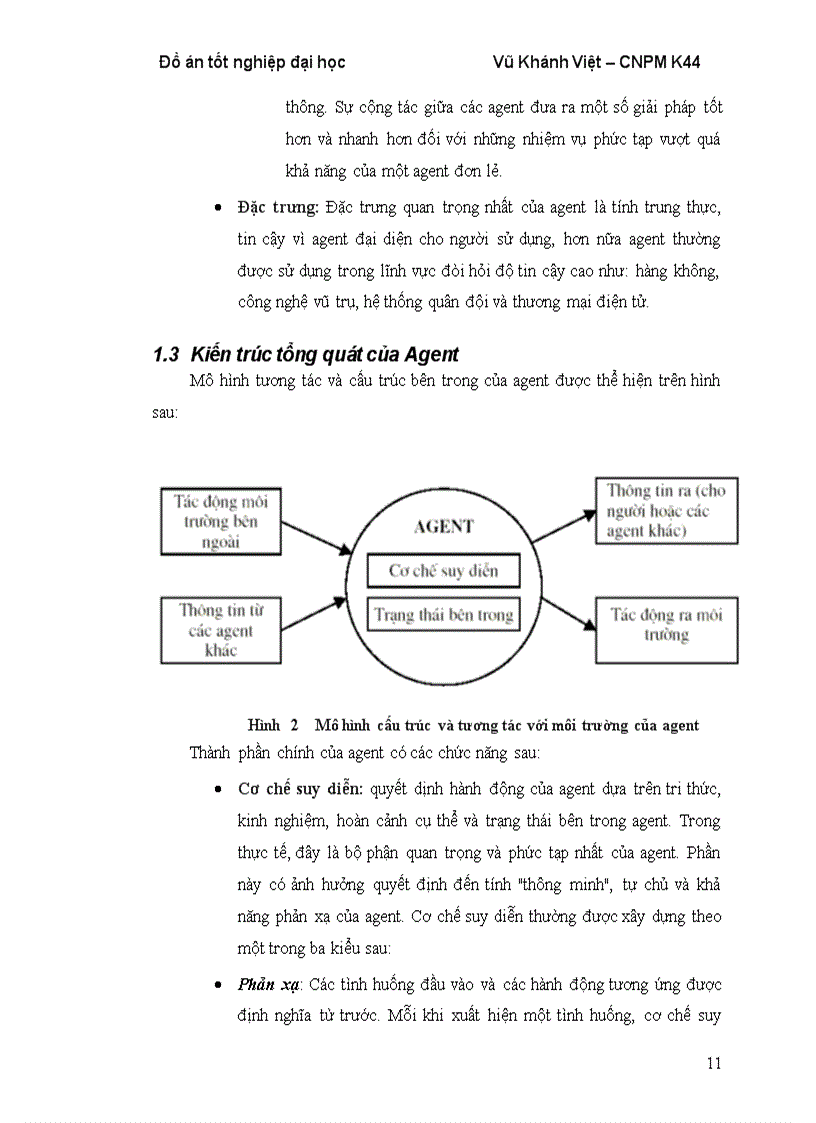 image for page Mô tả quy trình thiết kế phần mềm hướng agent
