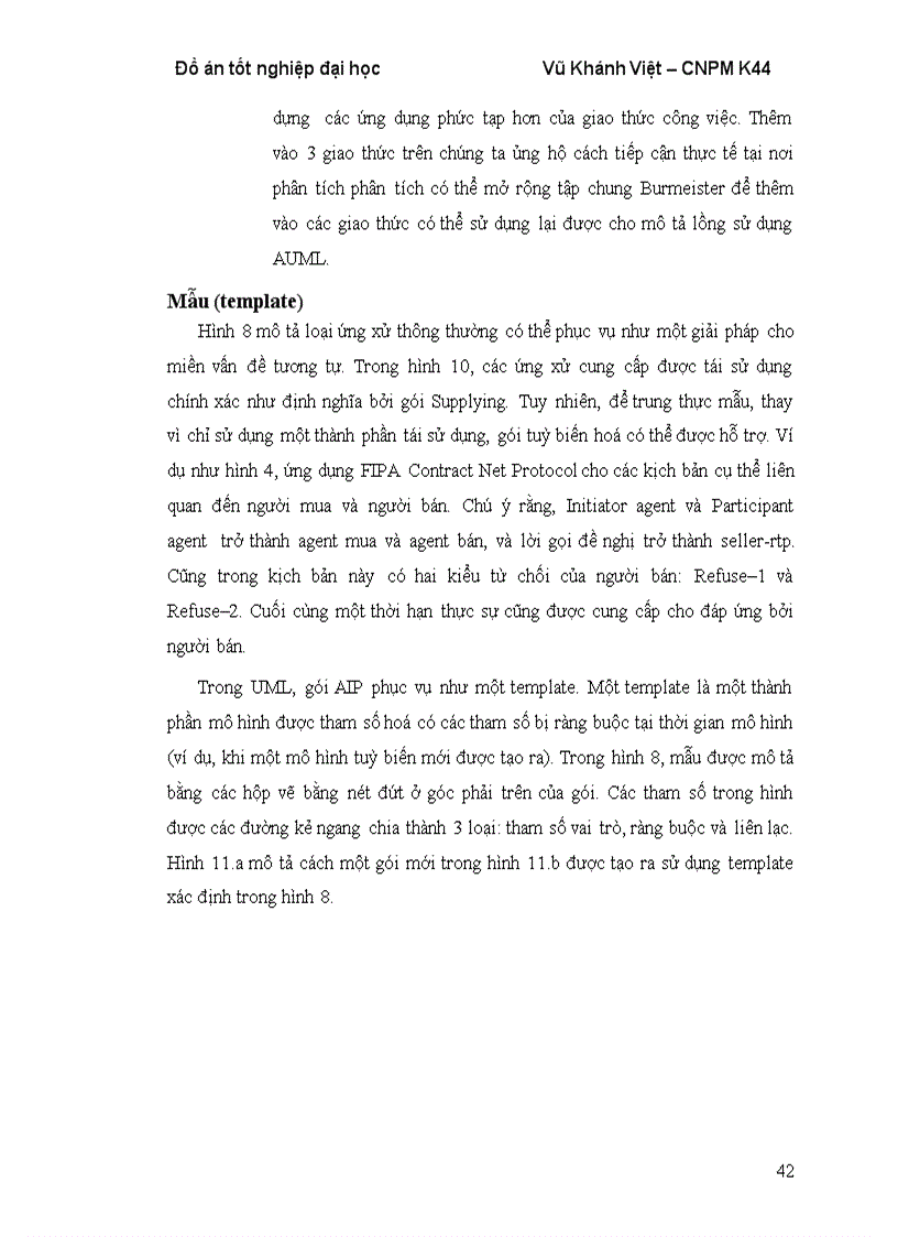 image for page Mô tả quy trình thiết kế phần mềm hướng agent