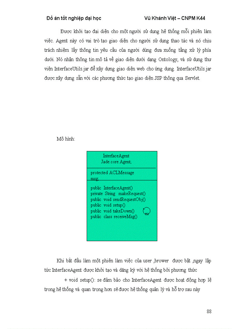 image for page Mô tả quy trình thiết kế phần mềm hướng agent