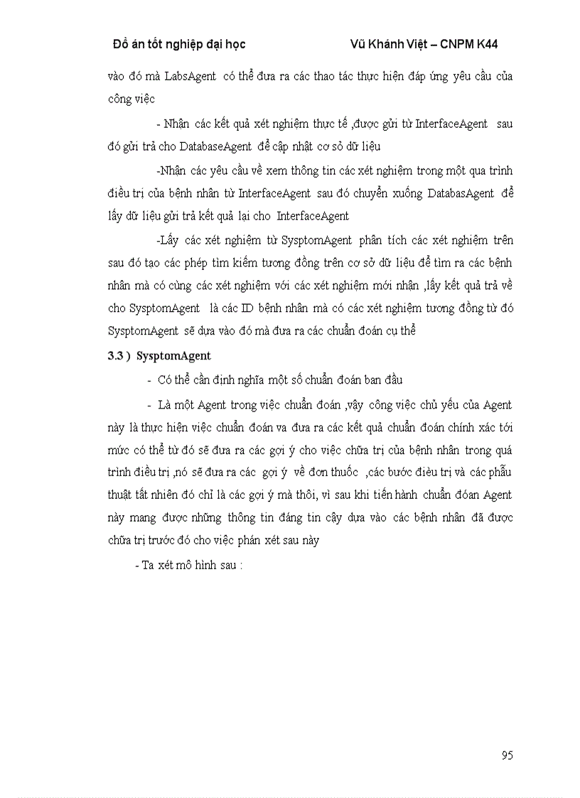 image for page Mô tả quy trình thiết kế phần mềm hướng agent