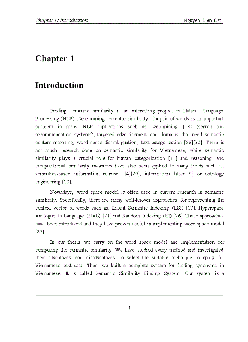 image for page Finding the semantic similarity in vietnamese
