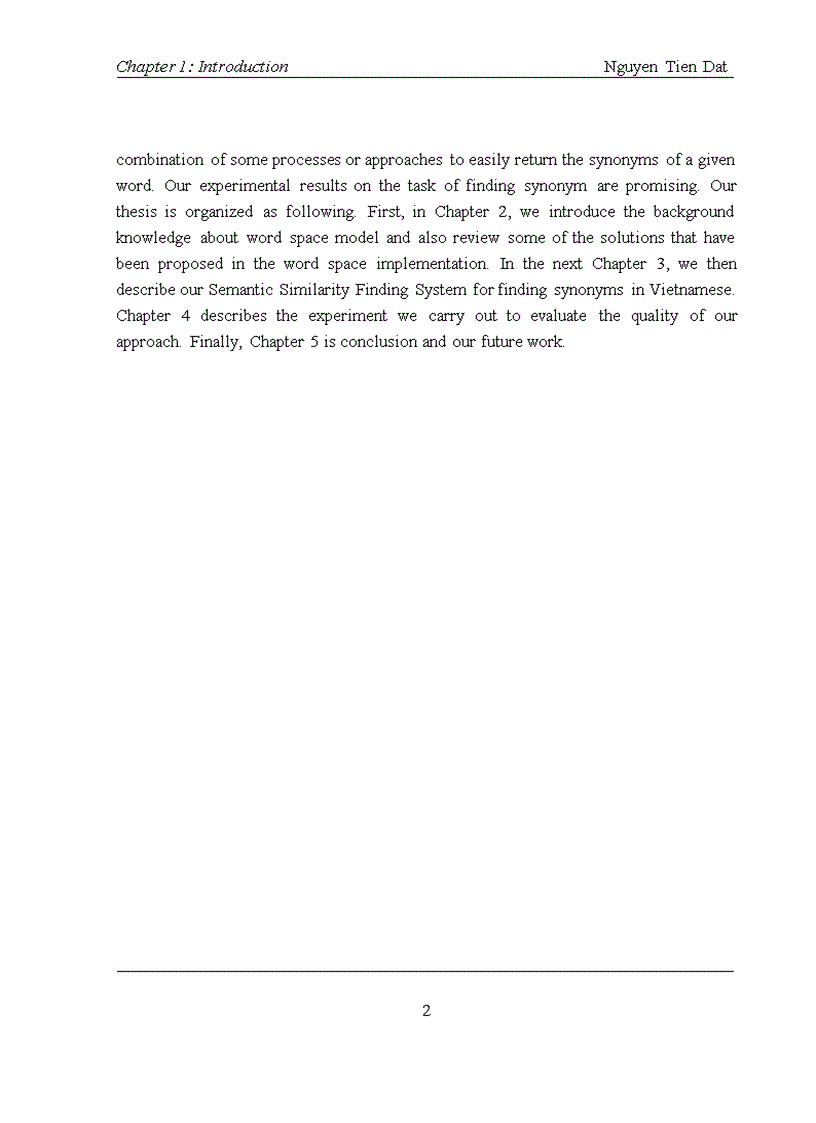 image for page Finding the semantic similarity in vietnamese