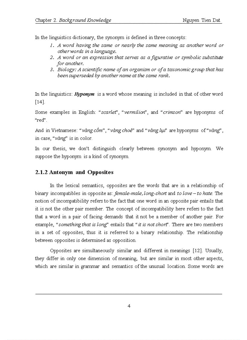 image for page Finding the semantic similarity in vietnamese