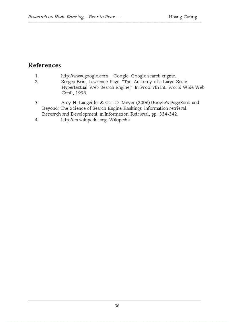 image for page Research on node ranking in peer to peer networks