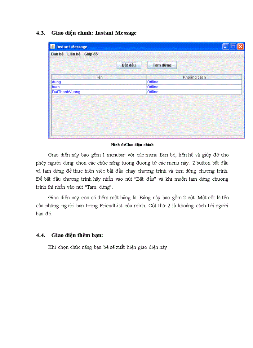 image for page Instant Messenger cho thiết bị di động với chức năng tự động phát hiện sự hiện diện của các nút mạng