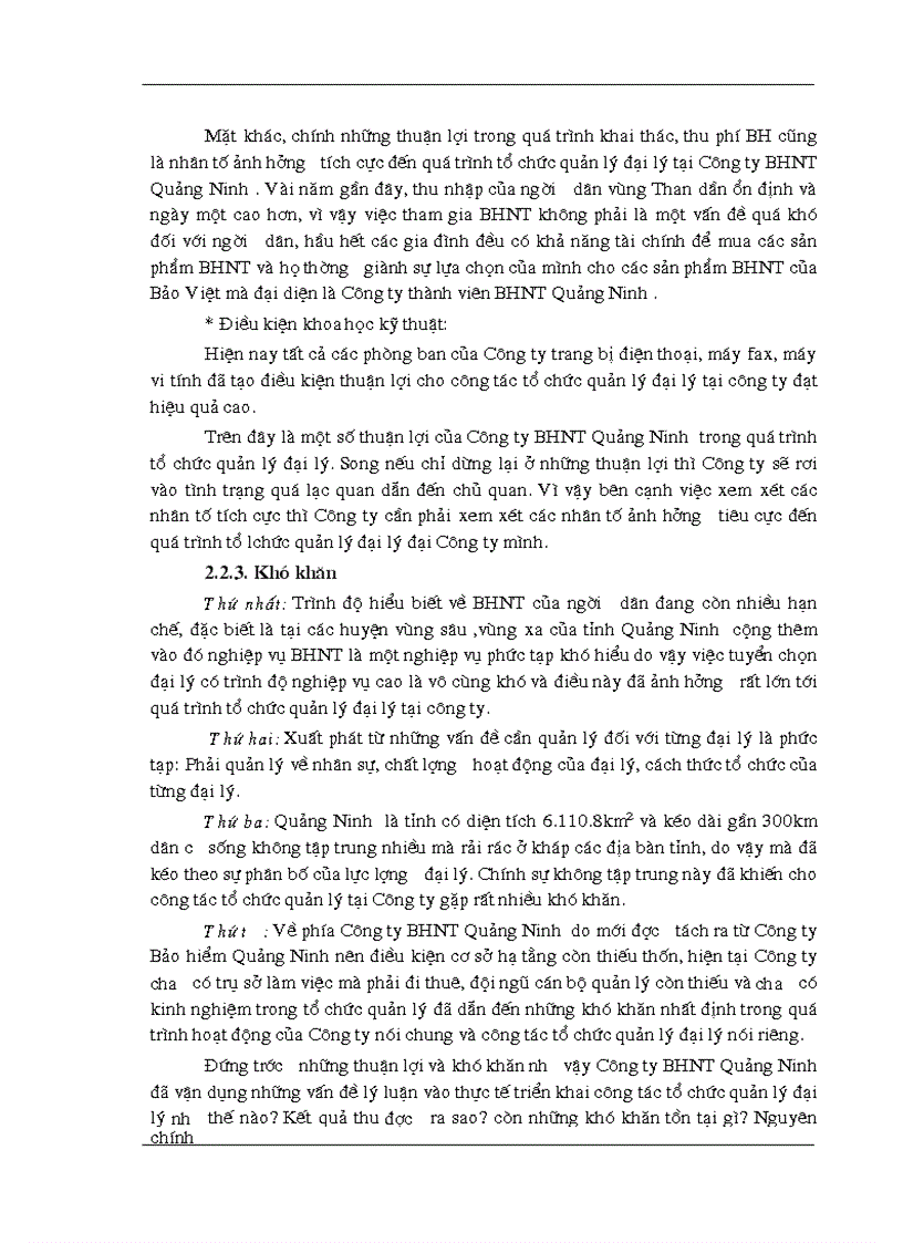 image for page Thực tế triển khai công tác quản lý đại lý tại Công ty Bảo hiểm Nhân thọ Quảng Ninh